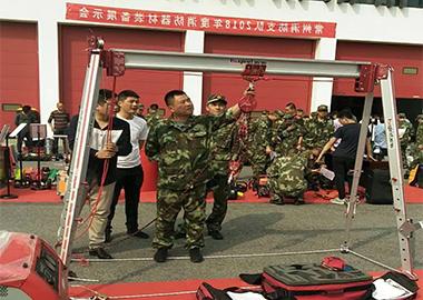 Xunkai appeared in Changzhou Fire Brigade with rescue support system!